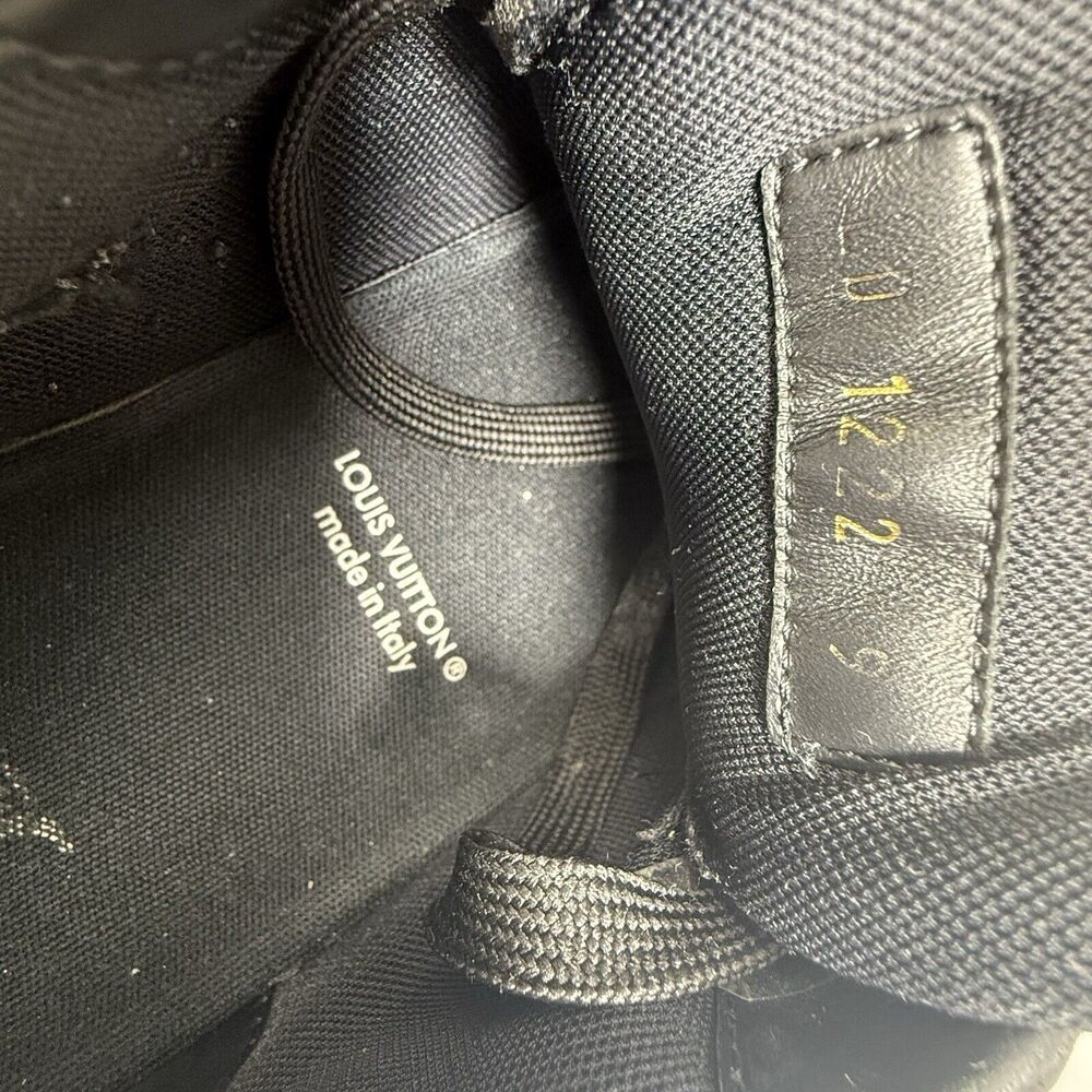 Louis Vuitton LV Trainer Low 'Black Monogram' Sneakers – Size 9 US / 42 EU - Picture 9 of 10